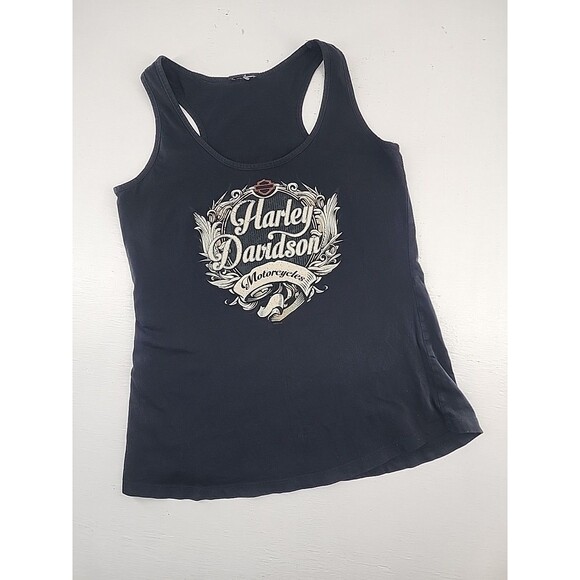Harley-Davidson Tops - Harley Davidson | Women's Black Tank Top Morgantown WV Motorcycle Biker